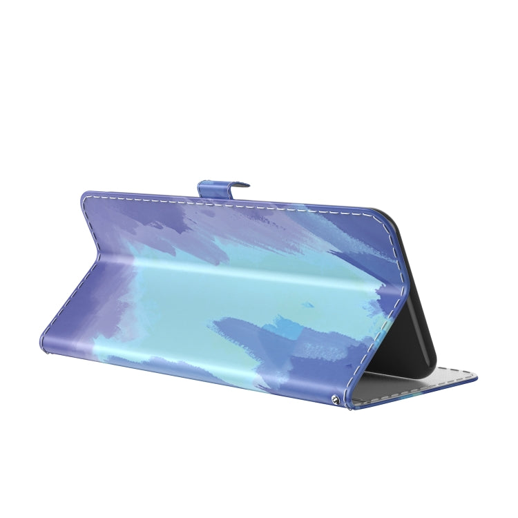 For Xiaomi Redmi 12C / 11A Watercolor Pattern Flip Leather Phone Case