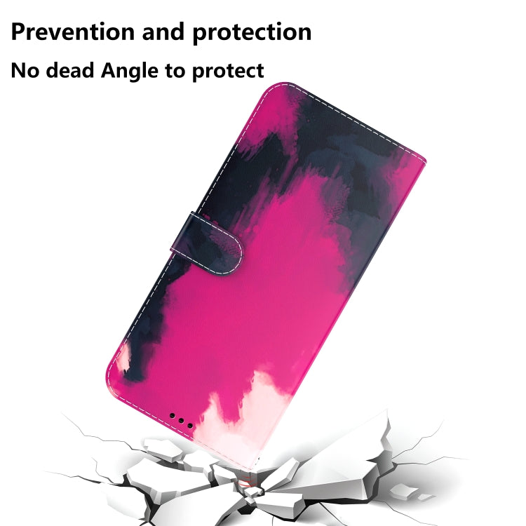 For Xiaomi Redmi 12C / 11A Watercolor Pattern Flip Leather Phone Case