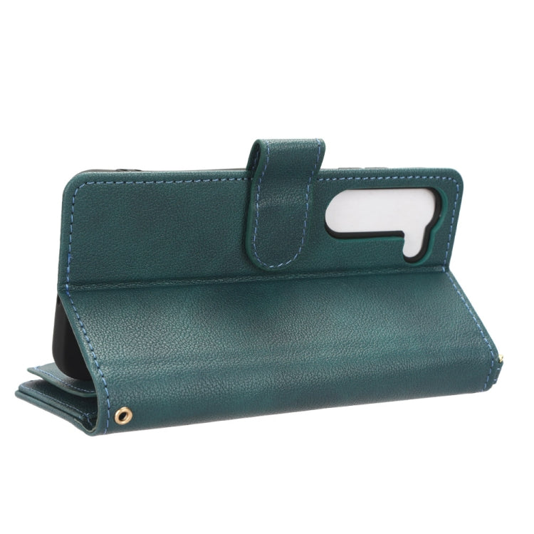 For Samsung Galaxy S23 5G Litchi Texture Zipper Leather Phone Case