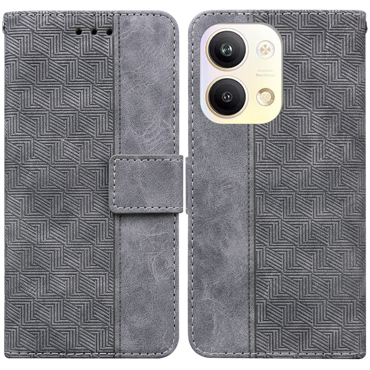 For OPPO Reno9 Pro Geometric Embossed Leather Phone Case