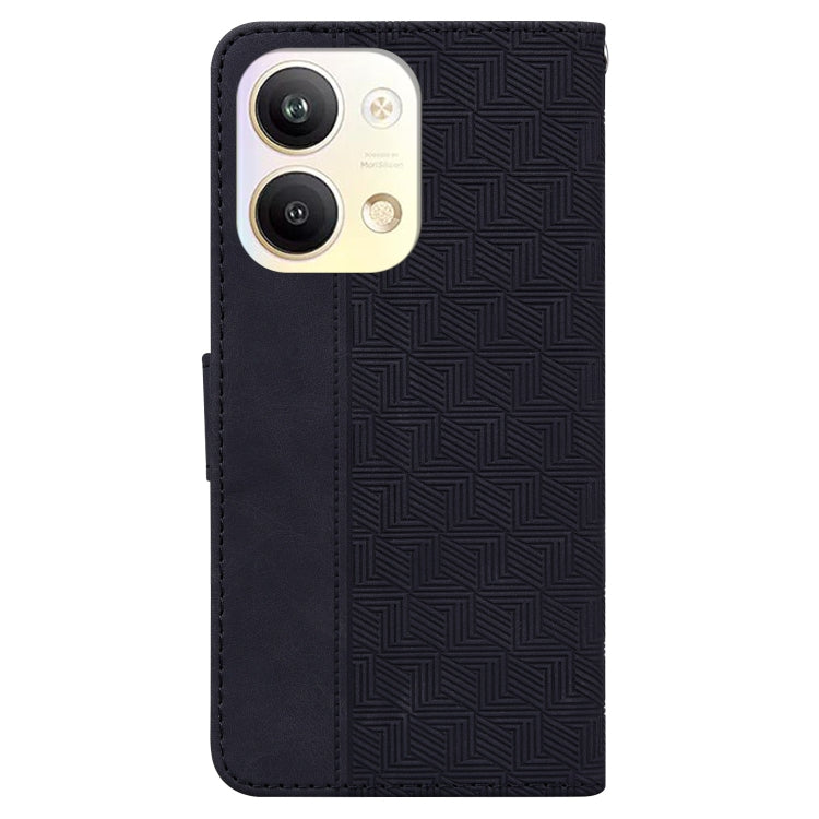 For OPPO Reno9 Pro Geometric Embossed Leather Phone Case