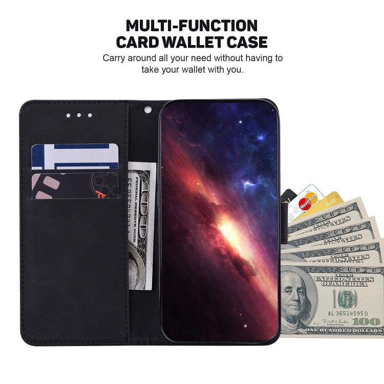 For Xiaomi Redmi Note 12 4G Global Geometric Embossed Leather Phone Case