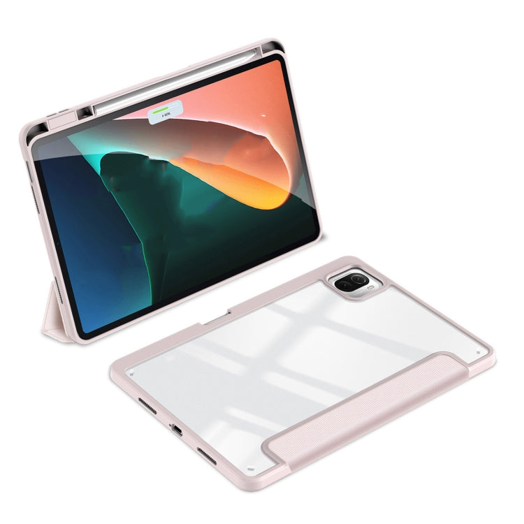 For Xiaomi Pad 6 / 6 Pro DUX DUCIS TOBY Series Antiskid Leather Tablet Case with Sleep / Wake-up Function