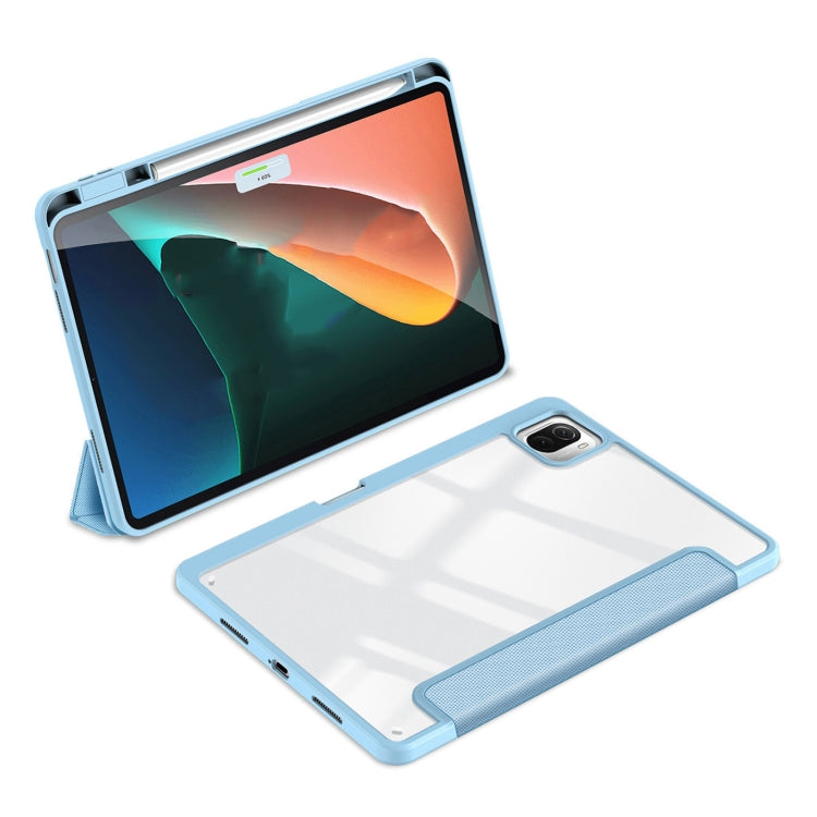 For Xiaomi Pad 6 / 6 Pro DUX DUCIS TOBY Series Antiskid Leather Tablet Case with Sleep / Wake-up Function