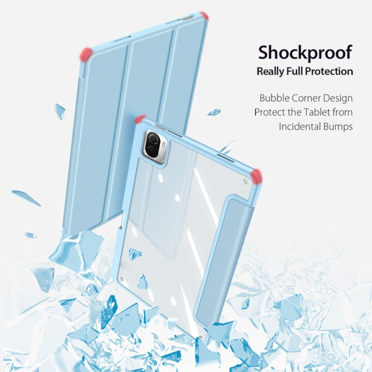 For Xiaomi Pad 6 / 6 Pro DUX DUCIS TOBY Series Antiskid Leather Tablet Case with Sleep / Wake-up Function