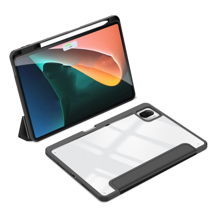 For Xiaomi Pad 6 / 6 Pro DUX DUCIS TOBY Series Antiskid Leather Tablet Case with Sleep / Wake-up Function