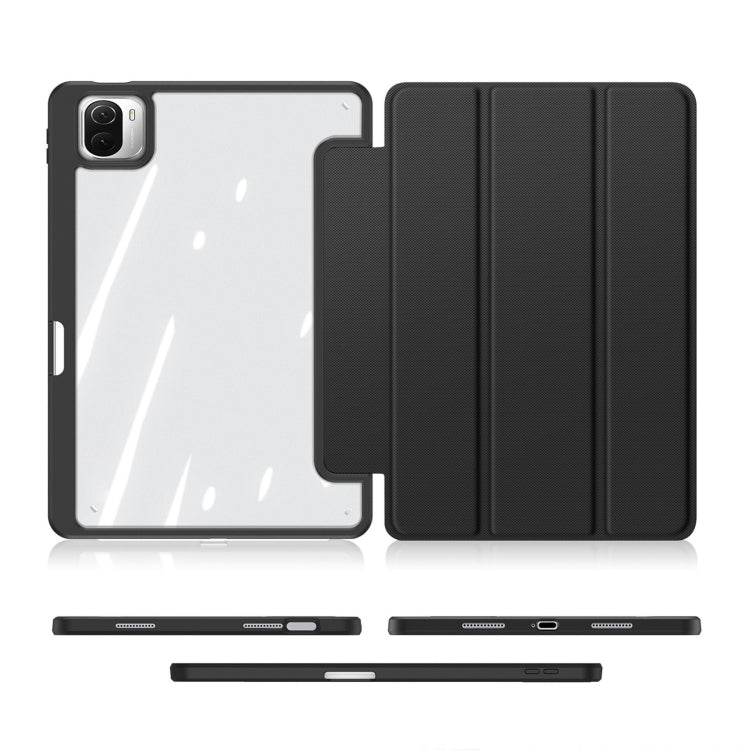 For Xiaomi Pad 6 / 6 Pro DUX DUCIS TOBY Series Antiskid Leather Tablet Case with Sleep / Wake-up Function