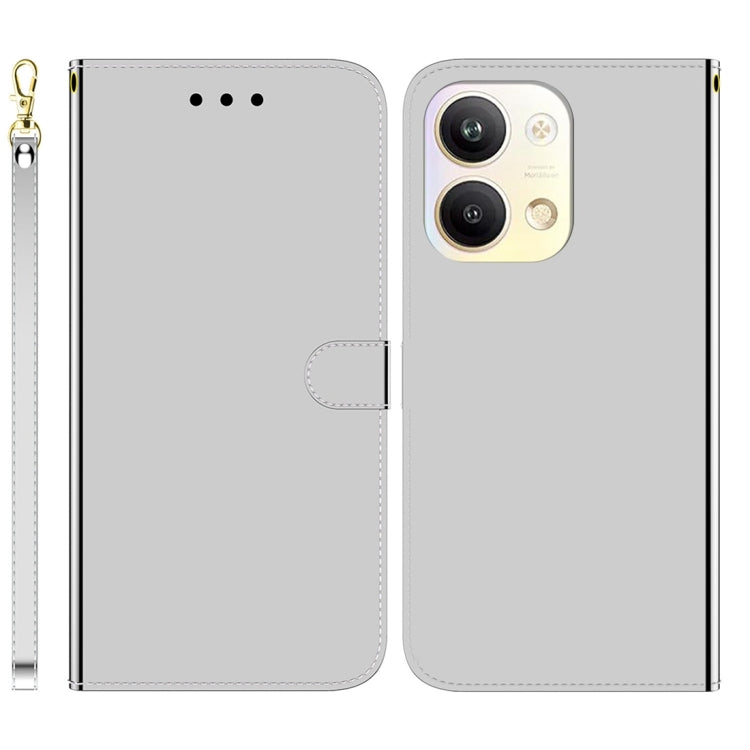 For OPPO Reno9 Pro Imitated Mirror Surface Leather Phone Case