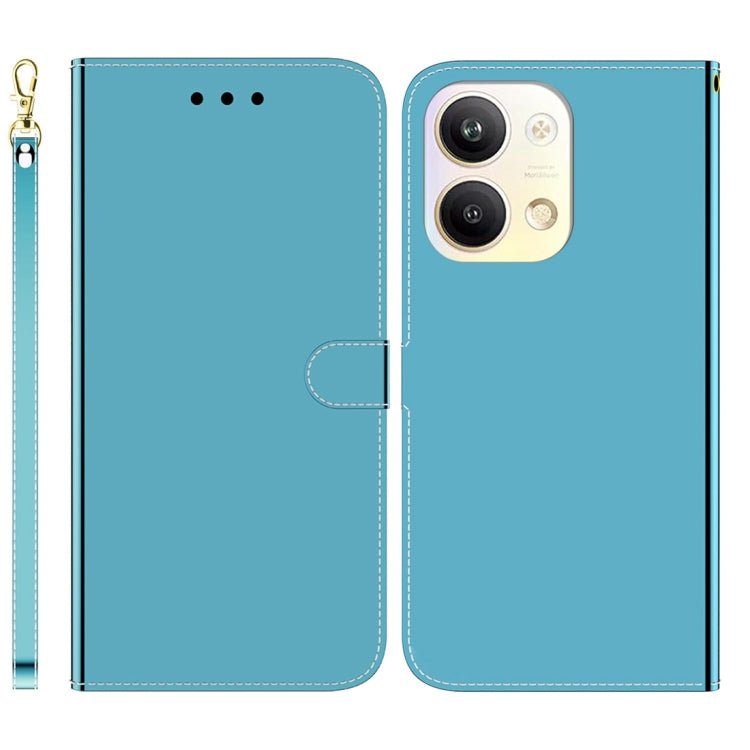 For OPPO Reno9 Pro Imitated Mirror Surface Leather Phone Case