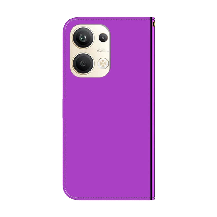 For OPPO Reno9 Pro+ Imitated Mirror Surface Leather Phone Case