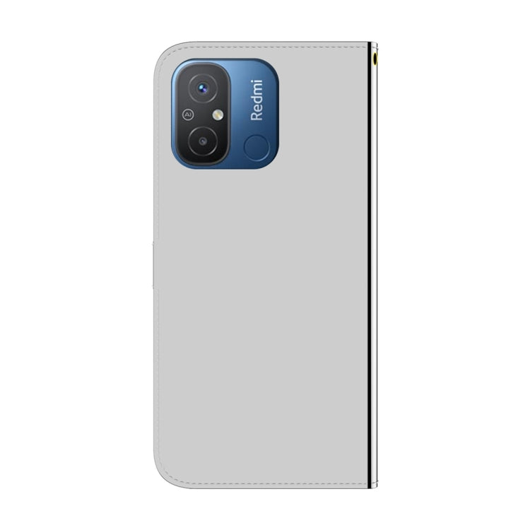 For Xiaomi Redmi 12C / 11A Imitated Mirror Surface Leather Phone Case