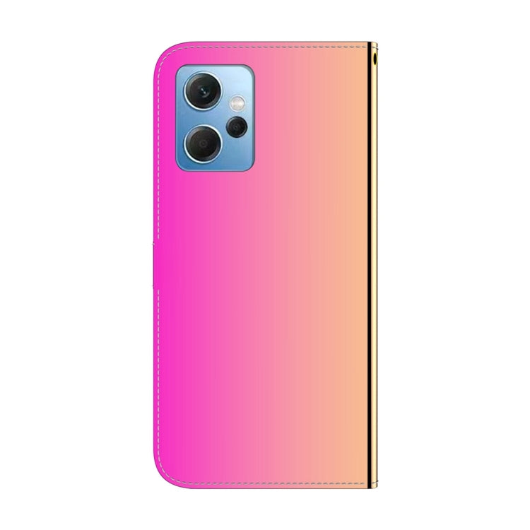 For Xiaomi Redmi Note 12 4G Global Imitated Mirror Surface Leather Phone Case