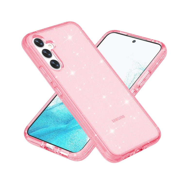 For Samsung Galaxy A34 5G Shockproof Terminator Glitter Powder Phone Case