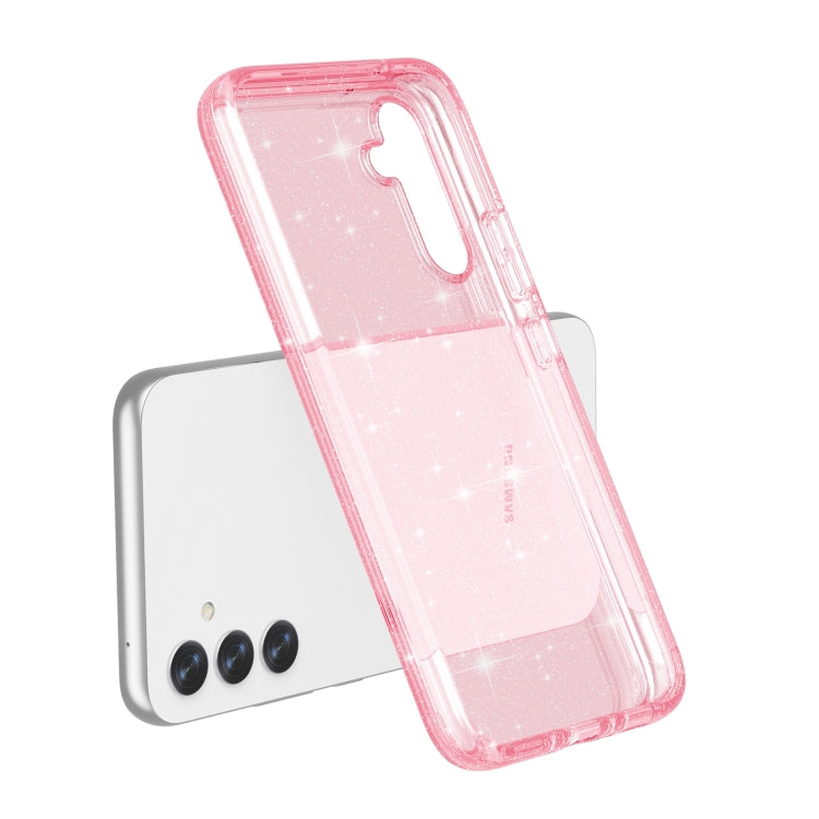 For Samsung Galaxy A34 5G Shockproof Terminator Glitter Powder Phone Case
