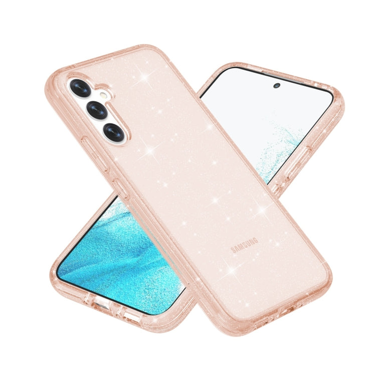 For Samsung Galaxy A34 5G Shockproof Terminator Glitter Powder Phone Case