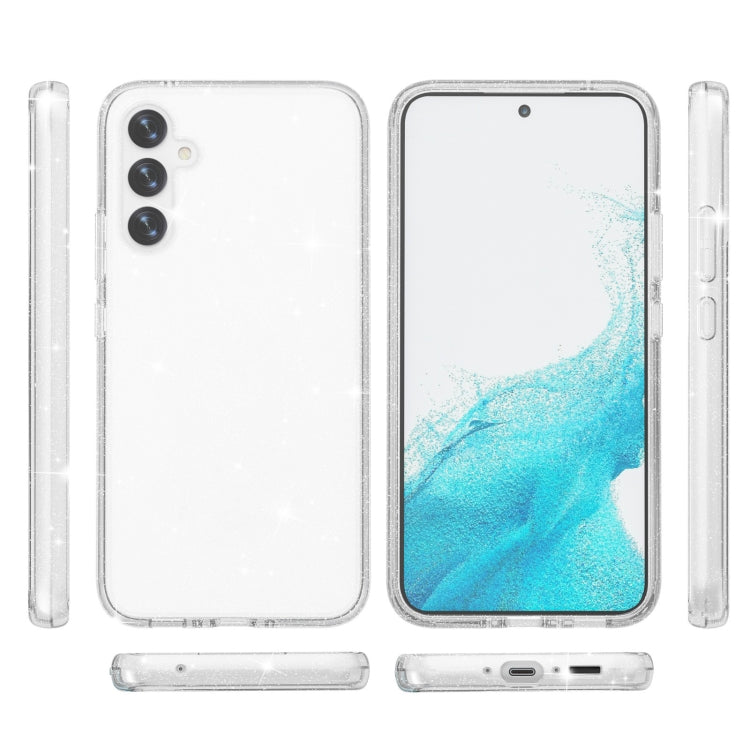 For Samsung Galaxy A34 5G Shockproof Terminator Glitter Powder Phone Case