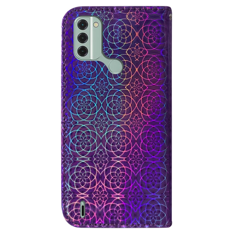 For Nokia C31 Colorful Magnetic Buckle Leather Phone Case