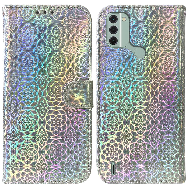 For Nokia C31 Colorful Magnetic Buckle Leather Phone Case