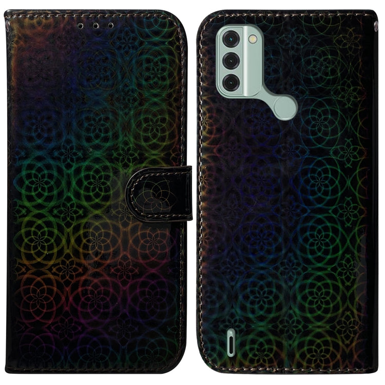 For Nokia C31 Colorful Magnetic Buckle Leather Phone Case