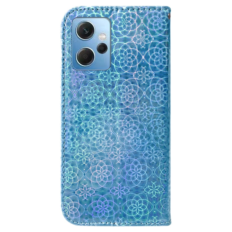 For Xiaomi Redmi Note 12 4G Global Colorful Magnetic Buckle Leather Phone Case