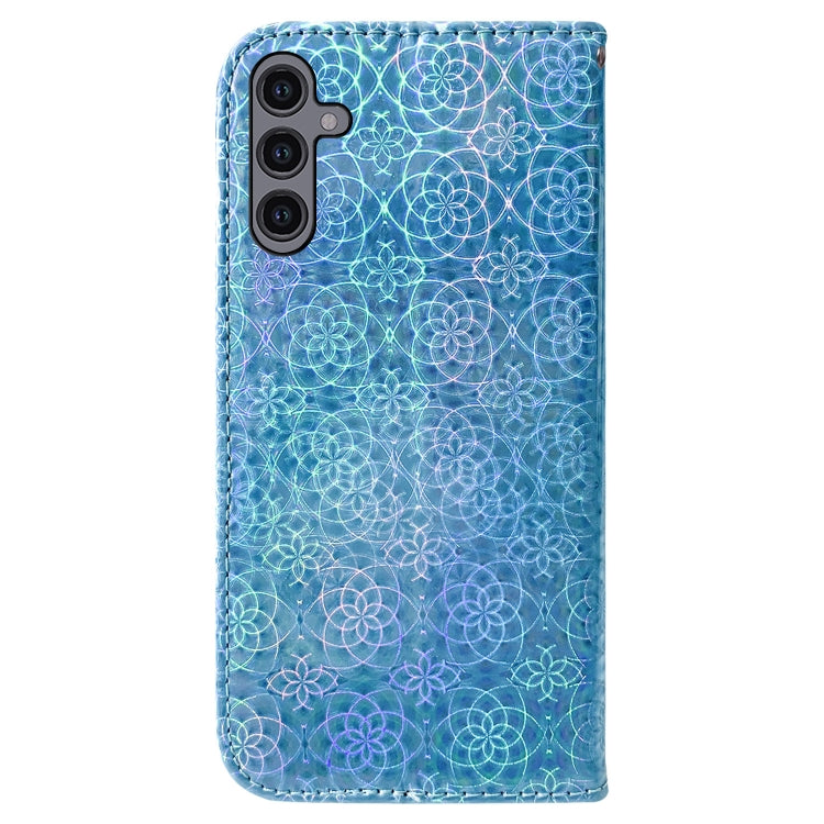 For Samsung Galaxy A24 4G Colorful Magnetic Buckle Leather Phone Case