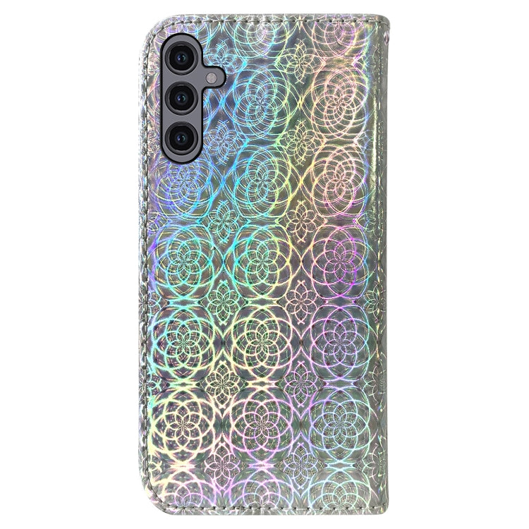For Samsung Galaxy A24 4G Colorful Magnetic Buckle Leather Phone Case