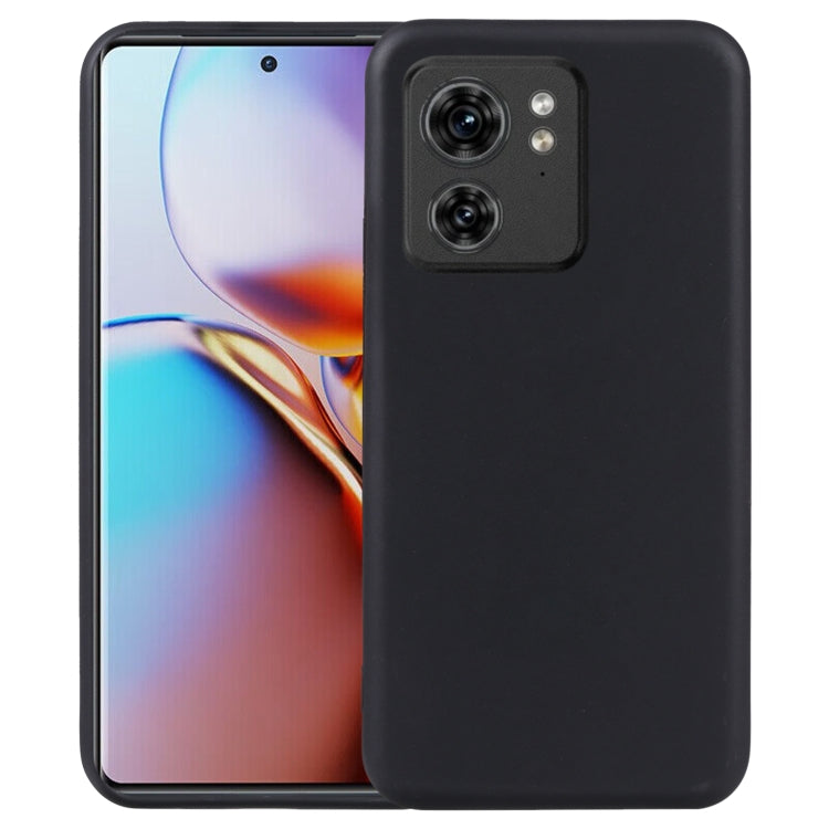 For Motorola Edge 40 TPU Phone Case(Black)