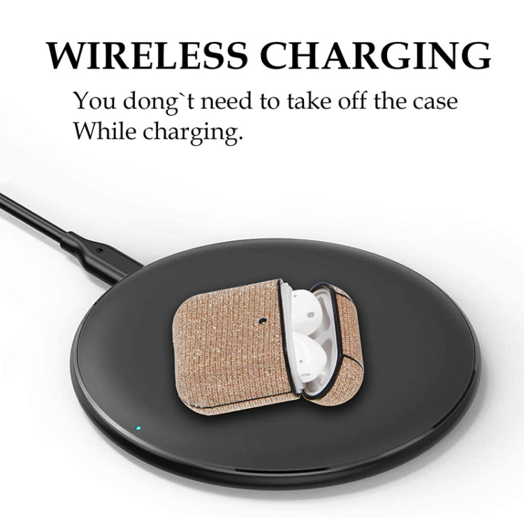 For Airpods 1 / 2 Colorful Series TPU Earphone Protective Case with Hook