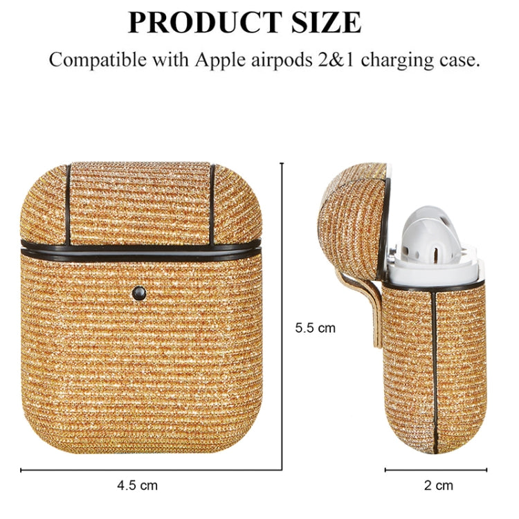 For Airpods 1 / 2 Colorful Series TPU Earphone Protective Case with Hook