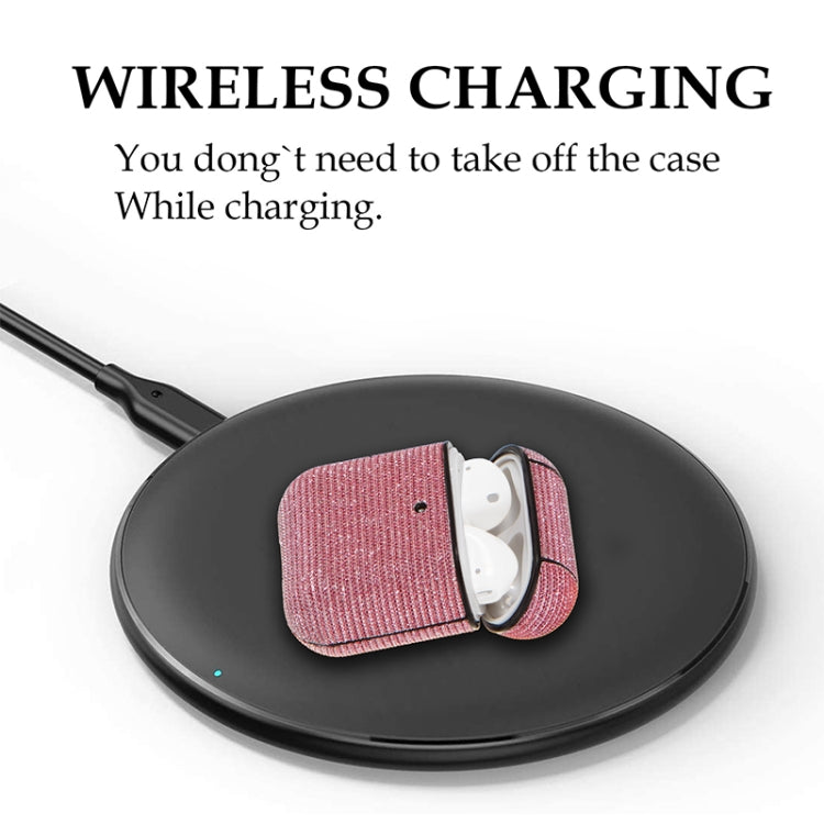 For Airpods 1 / 2 Colorful Series TPU Earphone Protective Case with Hook