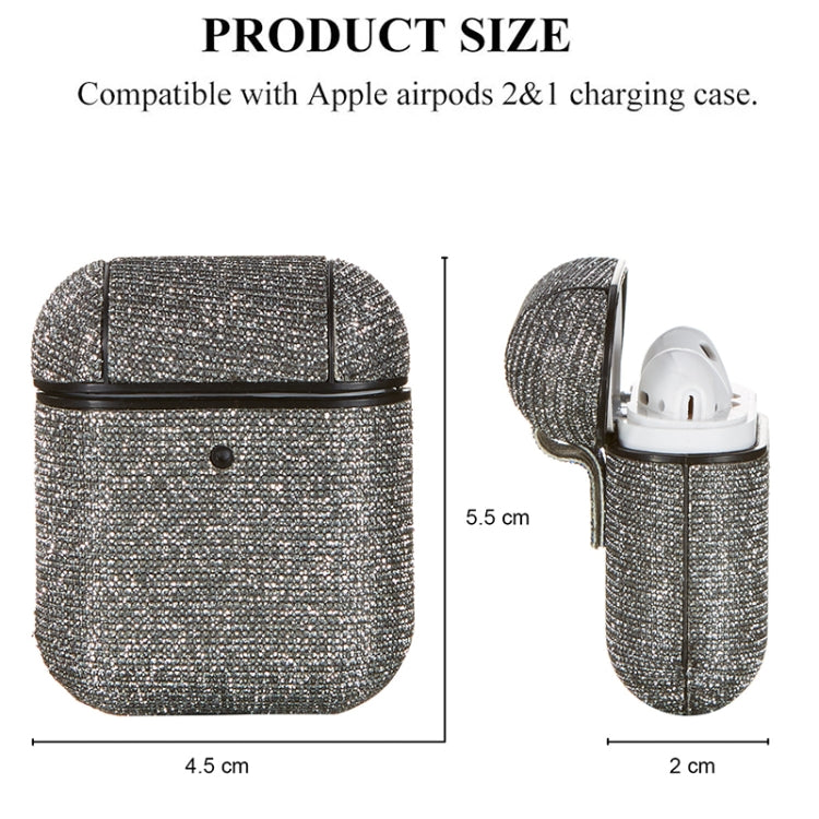 For Airpods 1 / 2 Colorful Series TPU Earphone Protective Case with Hook