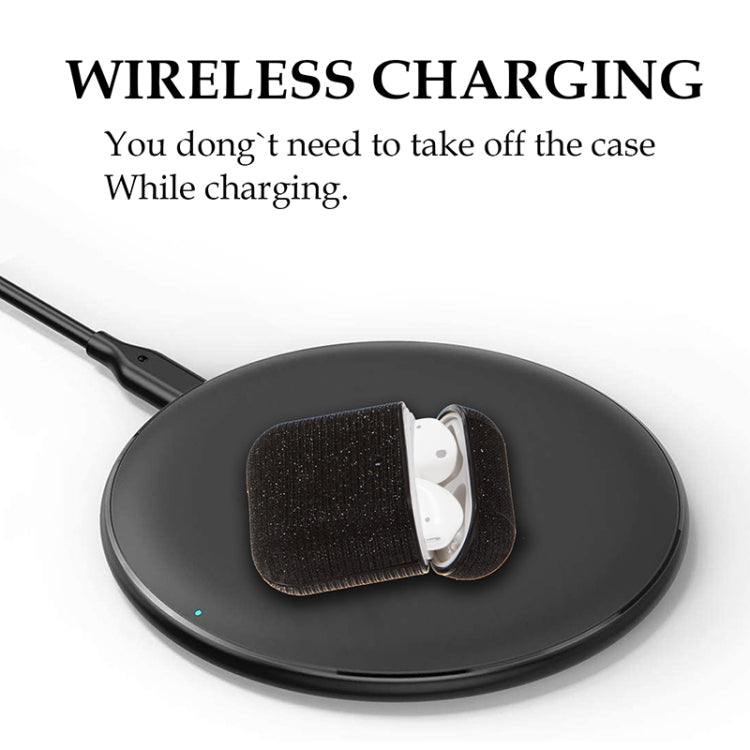 For Airpods 1 / 2 Colorful Series TPU Earphone Protective Case with Hook
