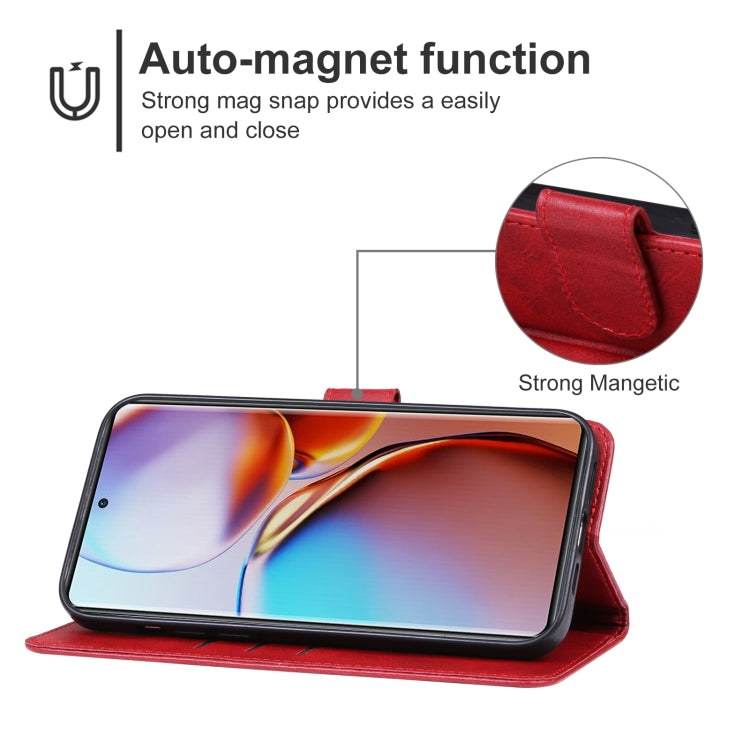 For Motorola Edge 40 Leather Phone Case