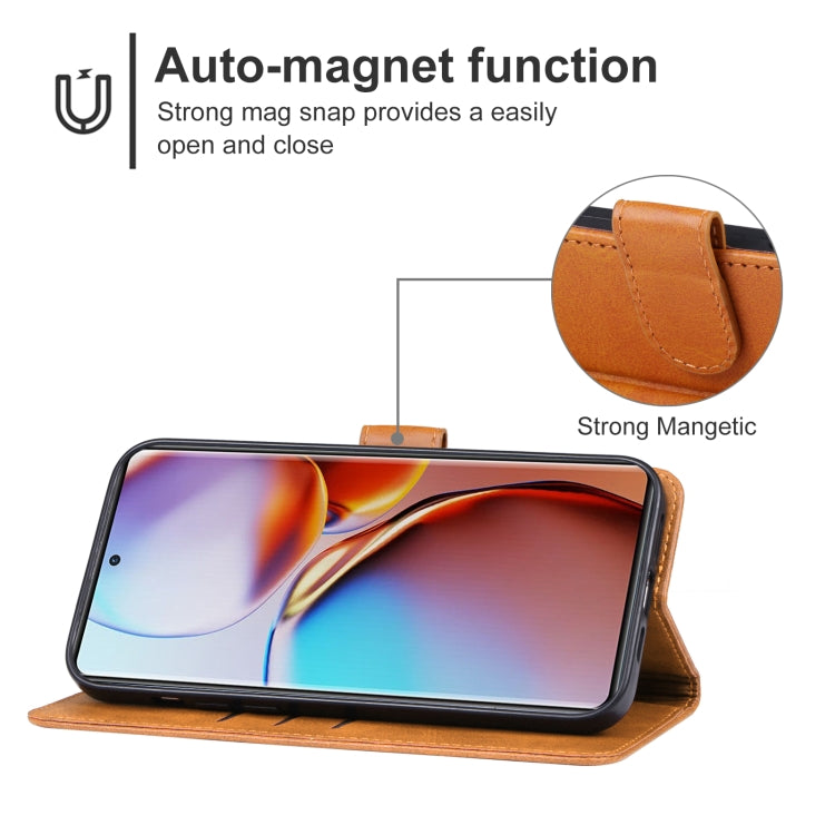 For Motorola Edge 40 Leather Phone Case