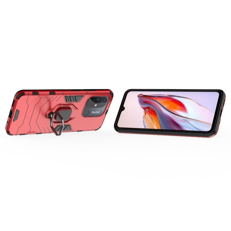 For Xiaomi Redmi 12C Magnetic Ring Holder PC + TPU Phone Case