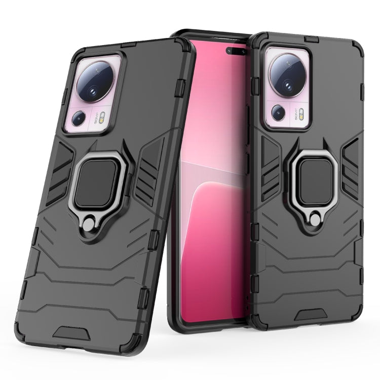 For Xiaomi 13 Lite Magnetic Ring Holder PC + TPU Phone Case