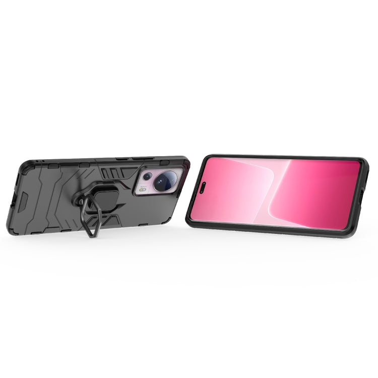 For Xiaomi 13 Lite Magnetic Ring Holder PC + TPU Phone Case