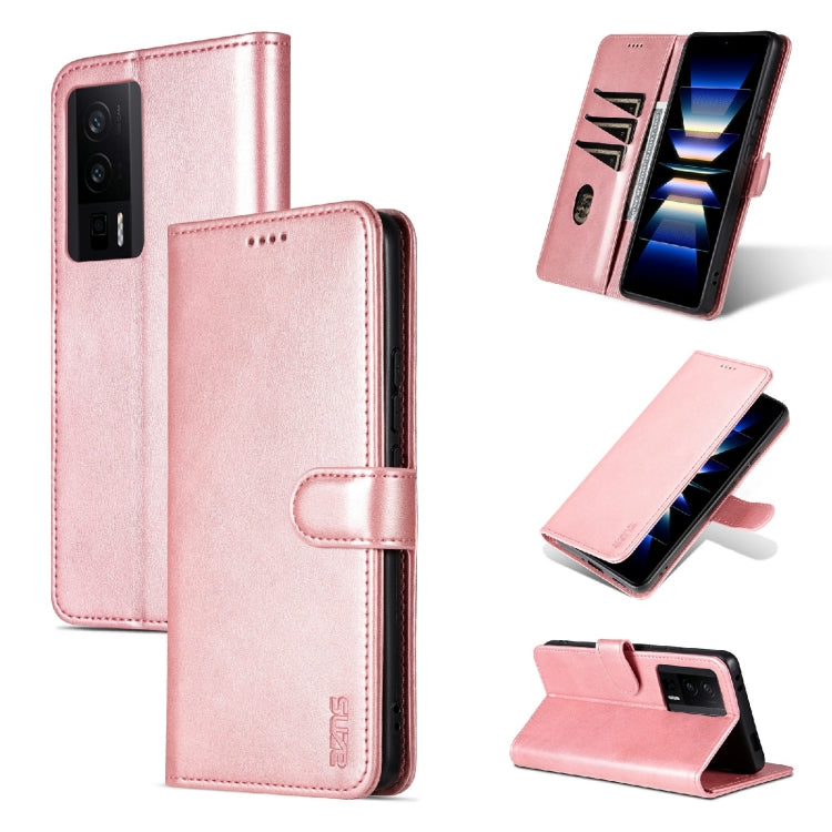 For Xiaomi Redmi K60 Pro / K60 AZNS Skin Feel Calf Texture Flip Leather Phone Case