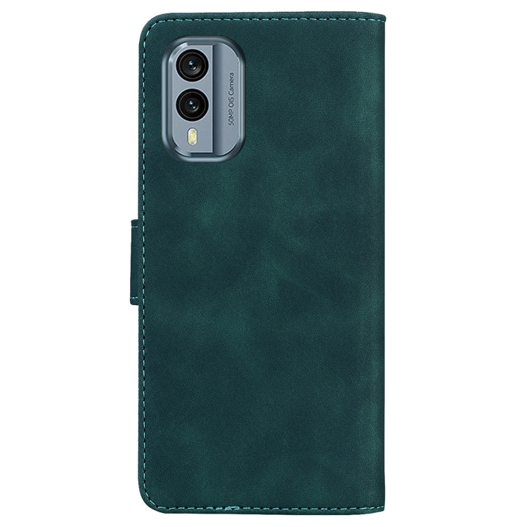 For Nokia X30 Skin Feel Pure Color Flip Leather Phone Case