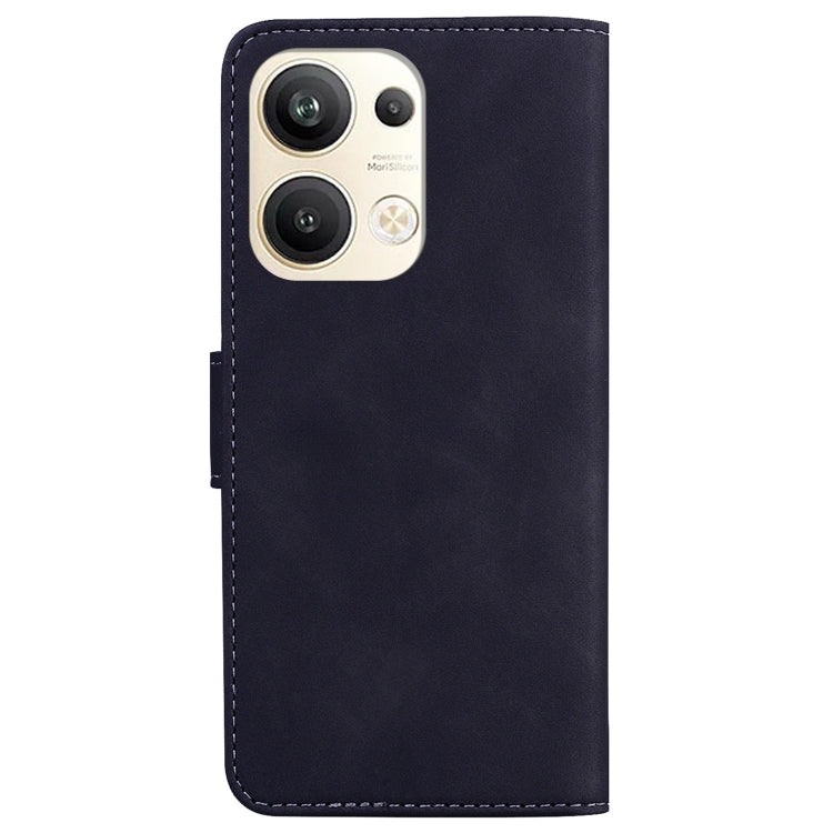 For OPPO Reno9 Pro+ Skin Feel Pure Color Flip Leather Phone Case