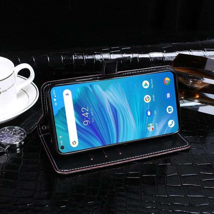 For Umidigi F2 idewei Crocodile Texture Horizontal Flip Leather Case with Holder & Card Slots & Wallet