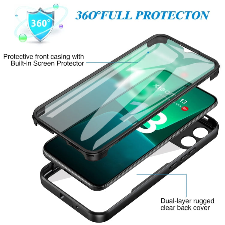 For Xiaomi 13 Acrylic + TPU 360 Degrees Full Coverage Phone Case
