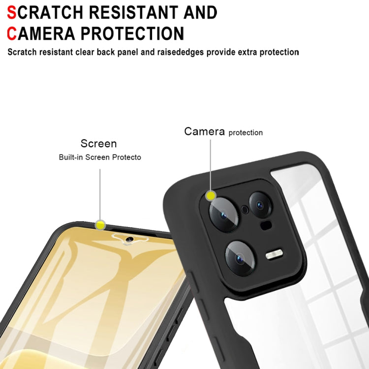 For Xiaomi 13 Pro Acrylic + TPU 360 Degrees Full Coverage Phone Case