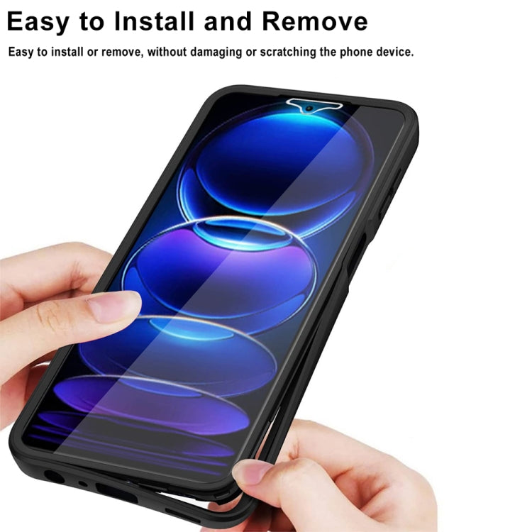 For Xiaomi Redmi Note 12 Pro 5G / Poco X5 Pro Acrylic + TPU 360 Degrees Full Coverage Phone Case