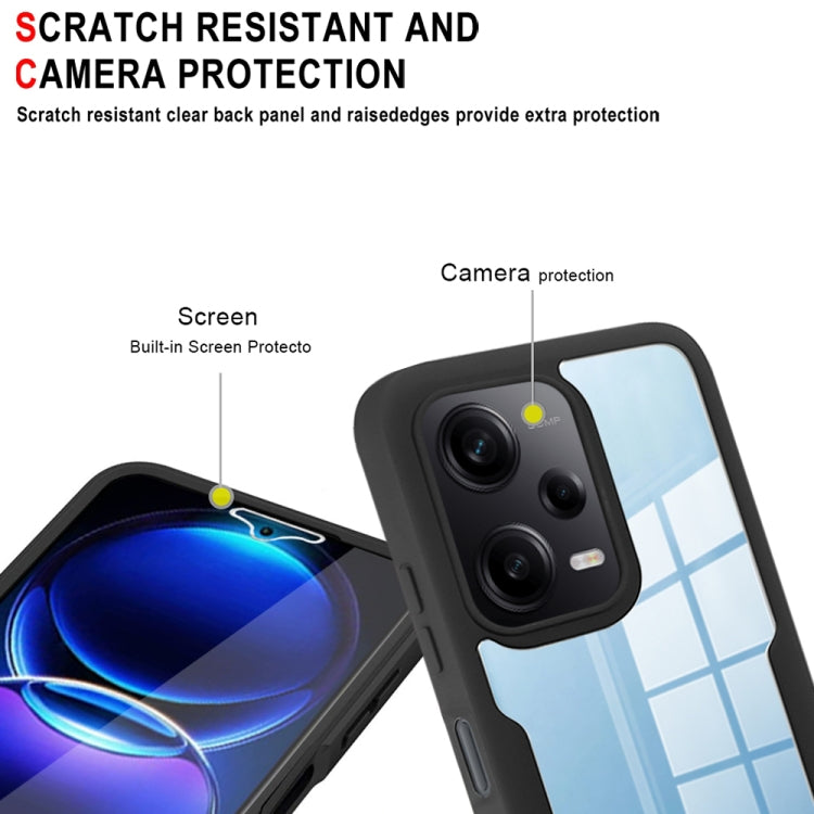 For Xiaomi Redmi Note 12 Pro 5G / Poco X5 Pro Acrylic + TPU 360 Degrees Full Coverage Phone Case