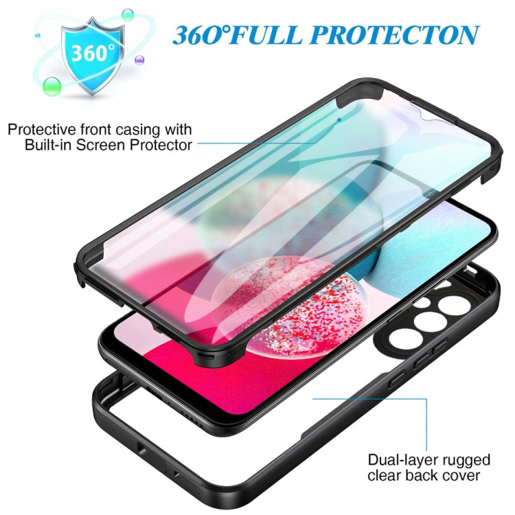 For Samsung Galaxy A34 5G Acrylic + TPU 360 Degrees Full Coverage Phone Case