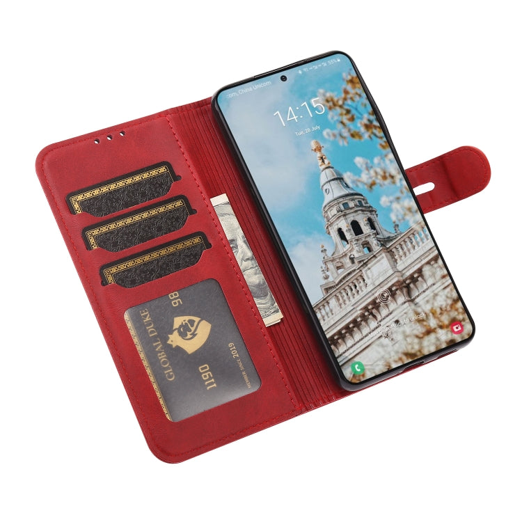 For Samsung Galaxy S23+ 5G Embossed Happy Cat Pattern Flip Leather Phone Case