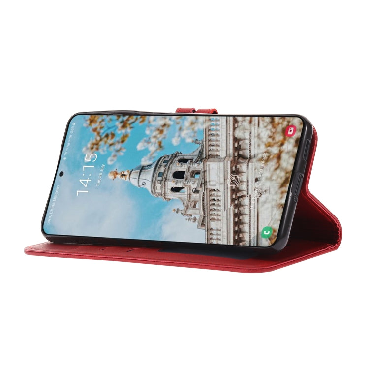 For Samsung Galaxy S23+ 5G Embossed Happy Cat Pattern Flip Leather Phone Case