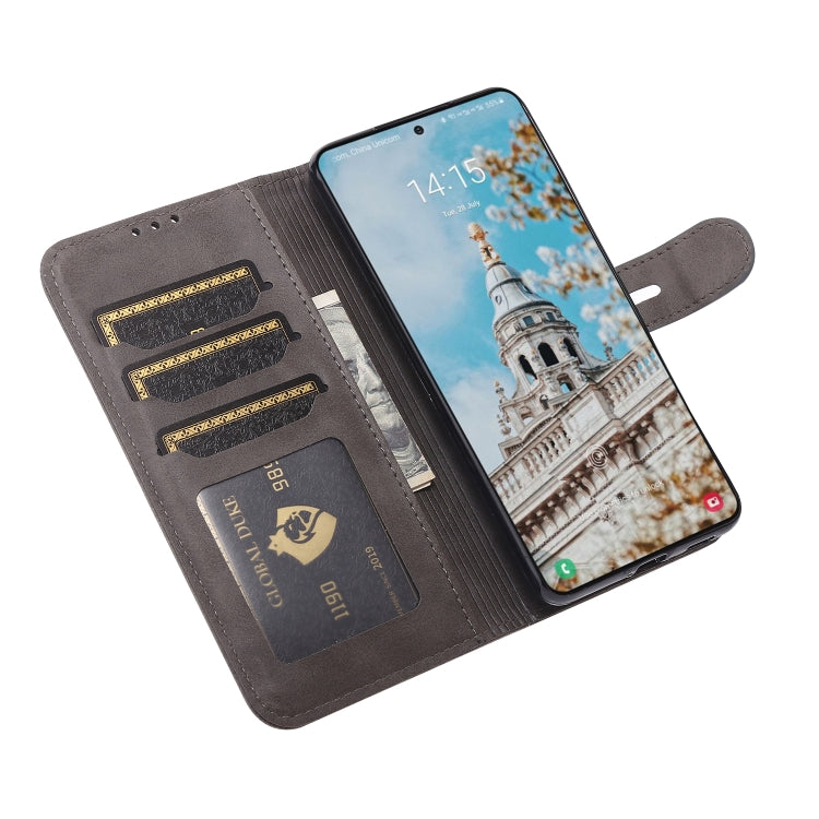 For Samsung Galaxy S23+ 5G Embossed Happy Cat Pattern Flip Leather Phone Case