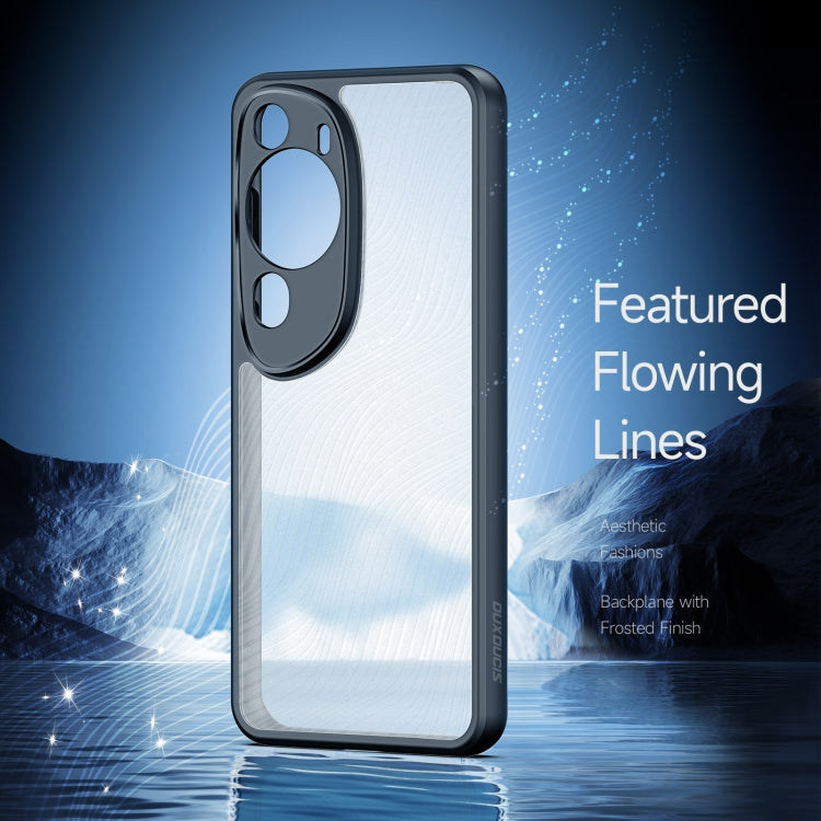 For Huawei P60 Art DUX DUCIS Aimo Series TPU + PC Frosted Feel Phone Case(Black)
